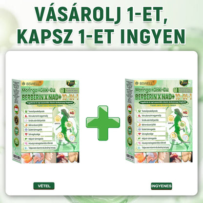 🔥Hivatalos Áruház |🍀BSWELL® Moringa × Berberin × NAD+ 10 az 1-ben Nano Mikrotűs Tapasz (Naponta egyszer, látható változások 7 nap után) ✅ Elhízás, megereszkedett bőr, cukorbetegség, alvási apnoé, ízületi problémák