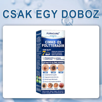 💖PuraCure® 👩‍⚕️ 𝟕 𝐍𝐚𝐩𝐨𝐬 Bőrkinövés- és Folteltávolító Toll Fájdalommentes és Hegmentes Professzionális Rollerball